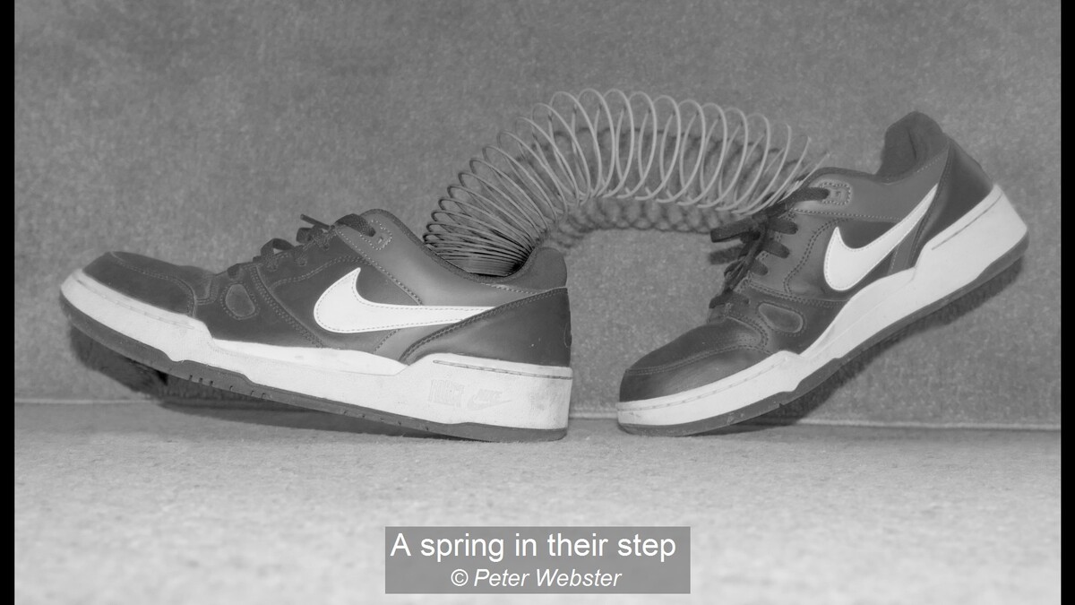 A spring in their step
